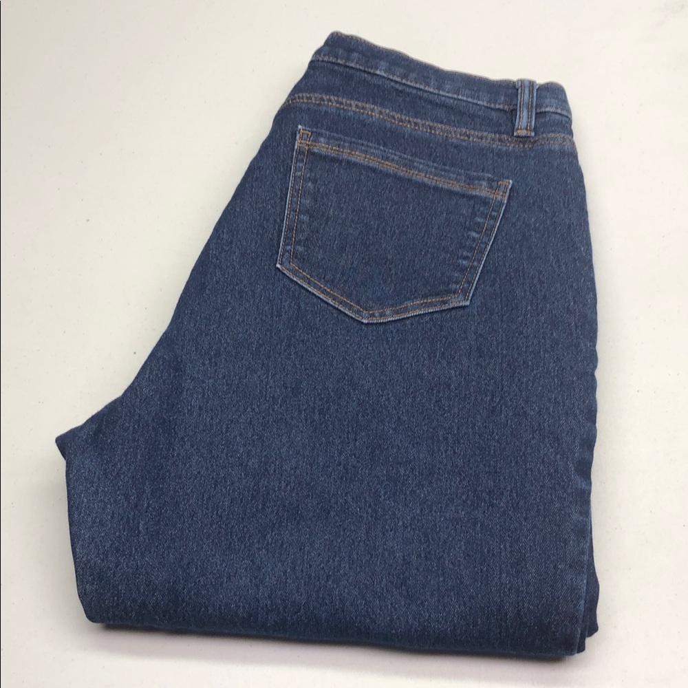 FLANNEL-LINED REALTREE HIGH-RISE CLASSIC STRAIGHT JEANS 12/31x30 ⭐️